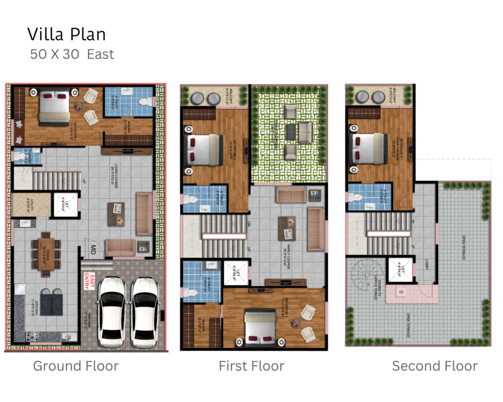 Web East Floor Plan